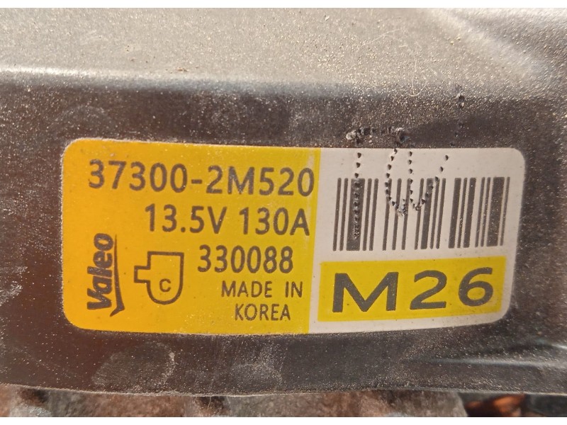 Recambio de alternador para hyundai tucson (nx4e, nx4a) 1.6 t-gdi referencia OEM IAM 373002M520  330088