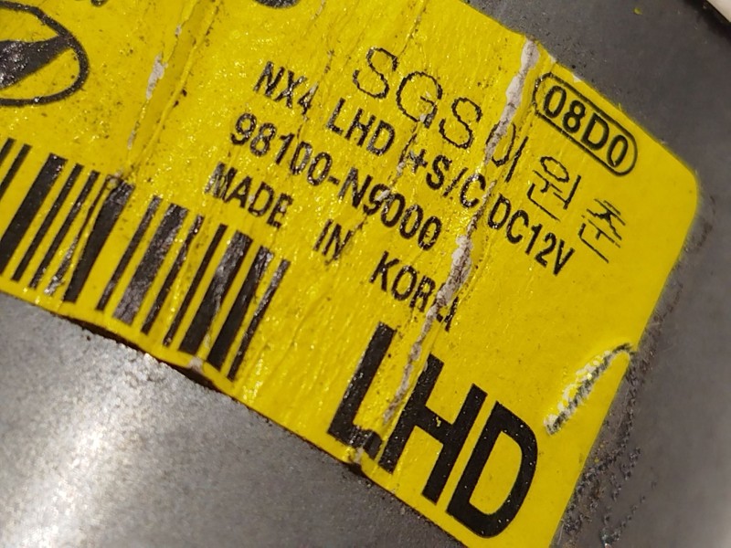 Recambio de motor limpia delantero para hyundai tucson (nx4e, nx4a) 1.6 t-gdi referencia OEM IAM 98100N9000  