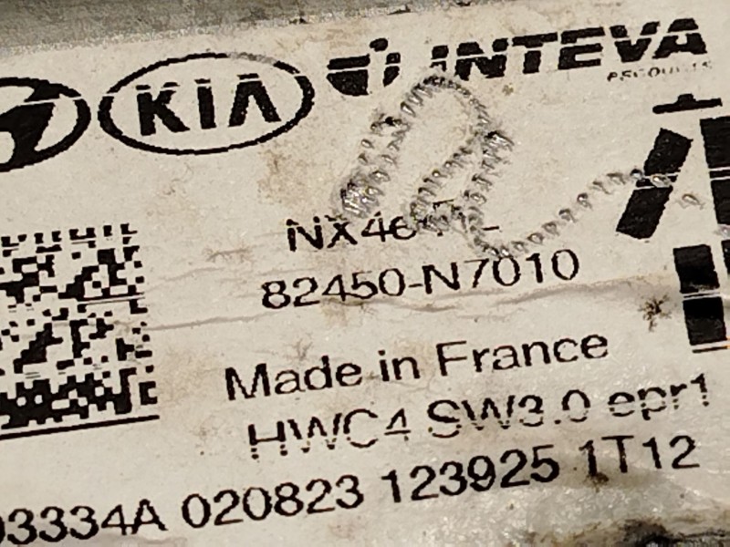 Recambio de elevalunas delantero izquierdo para hyundai tucson (nx4e, nx4a) 1.6 t-gdi referencia OEM IAM 82450N7010  