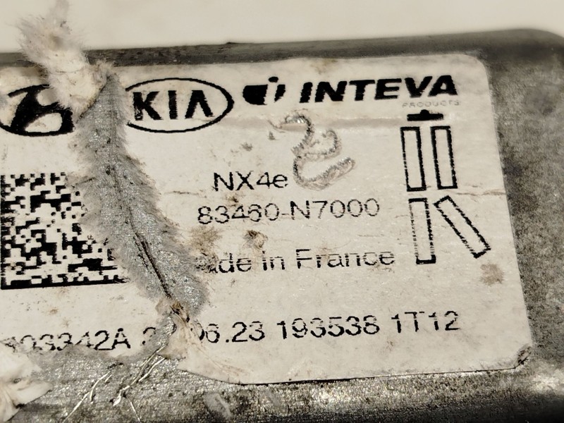 Recambio de elevalunas trasero derecho para hyundai tucson (nx4e, nx4a) 1.6 t-gdi referencia OEM IAM 83460N7000  