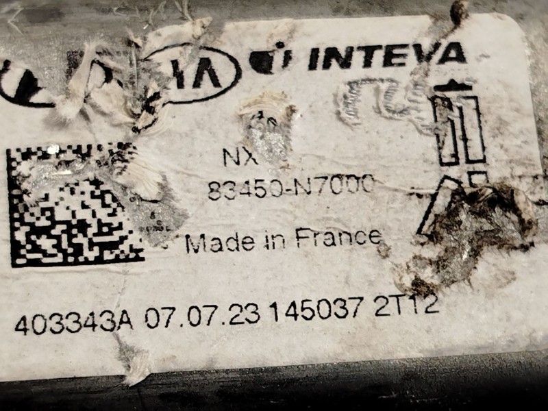 Recambio de elevalunas trasero izquierdo para hyundai tucson (nx4e, nx4a) 1.6 t-gdi referencia OEM IAM 83450N7000  