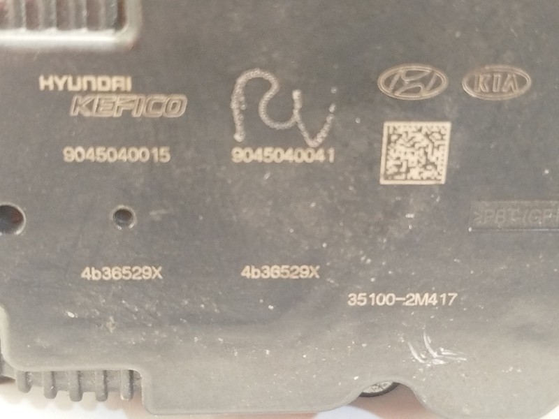 Recambio de caja mariposa para hyundai tucson (nx4e, nx4a) 1.6 t-gdi referencia OEM IAM 351002M417  