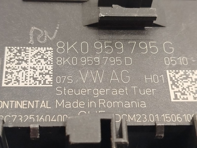 Recambio de centralita confort para audi q5 (8rb) 2.0 tdi quattro referencia OEM IAM 8K0959795G 8K0959795D A2C7325160400