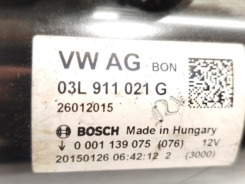 Recambio de motor arranque para audi q5 (8rb) 2.0 tdi quattro referencia OEM IAM 03L911021G  0001139075