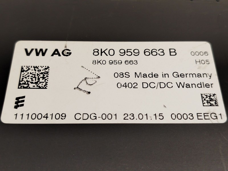 Recambio de modulo electronico para audi q5 (8rb) 2.0 tdi quattro referencia OEM IAM 8K0959663B  