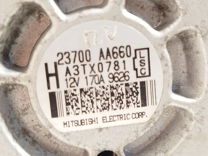 Recambio de alternador para subaru legacy lim. b14 limited referencia OEM IAM 23700AA660  A3TX0781