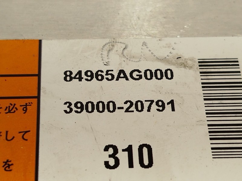Recambio de centralita faros xenon para subaru legacy lim. b14 limited referencia OEM IAM 84965AG000  3900020791