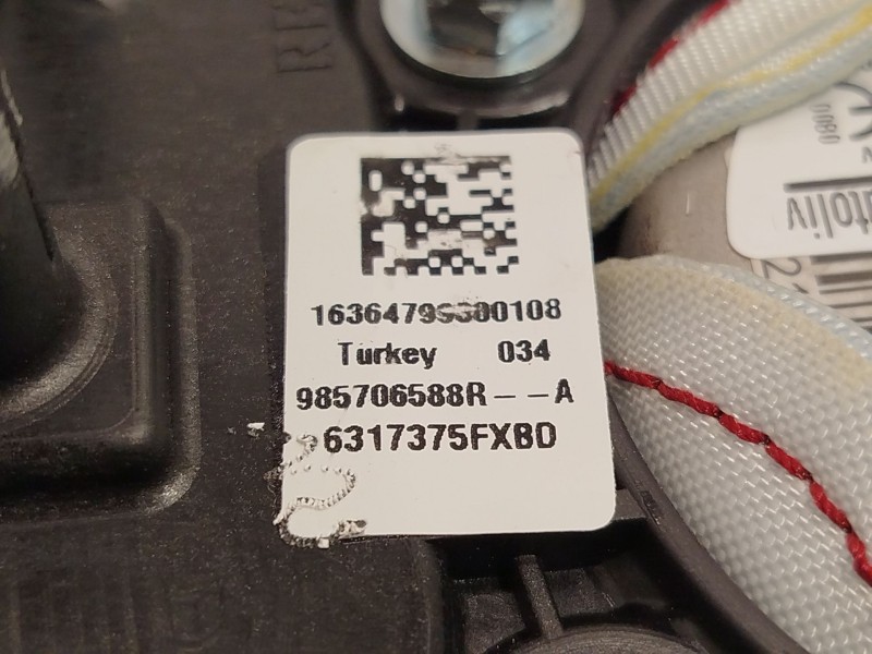 Recambio de airbag delantero izquierdo para renault clio iv (bh_) 1.5 dci 90 referencia OEM IAM 985706588R  