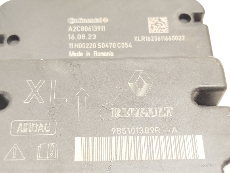 Recambio de centralita airbag para renault clio iv (bh_) 1.5 dci 90 referencia OEM IAM 985101389R  A2C80613911
