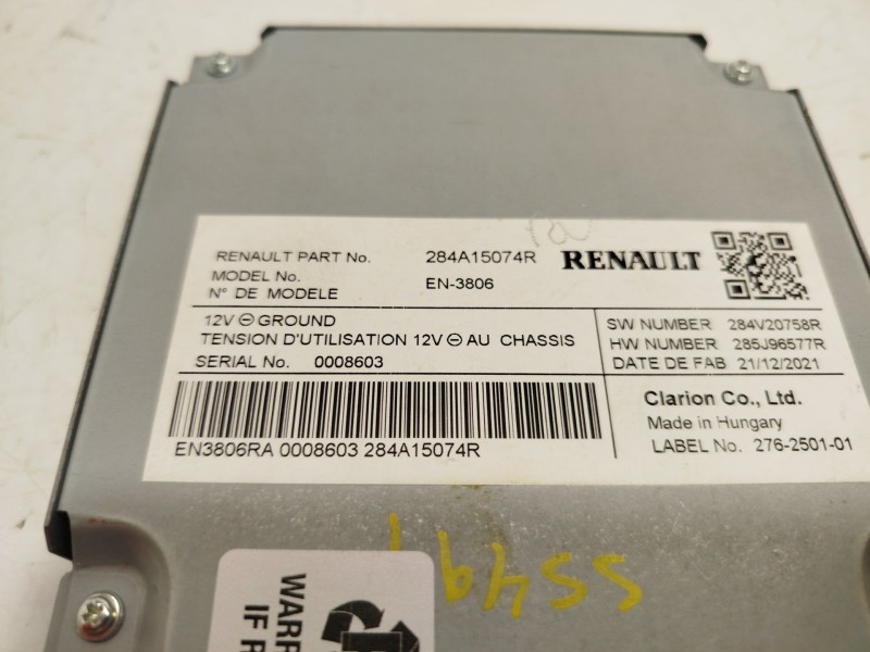 Recambio de modulo electronico para renault arkana i (lcm_, ldn_) 1.3 tce 140 (ldn0) referencia OEM IAM 284A15074R  