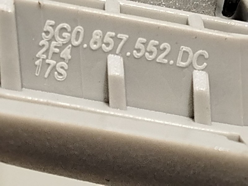 Recambio de parasol derecho para seat arona (kj7, kjp) 1.0 tsi referencia OEM IAM 5G0857552DC 5G0857552DC2F4 