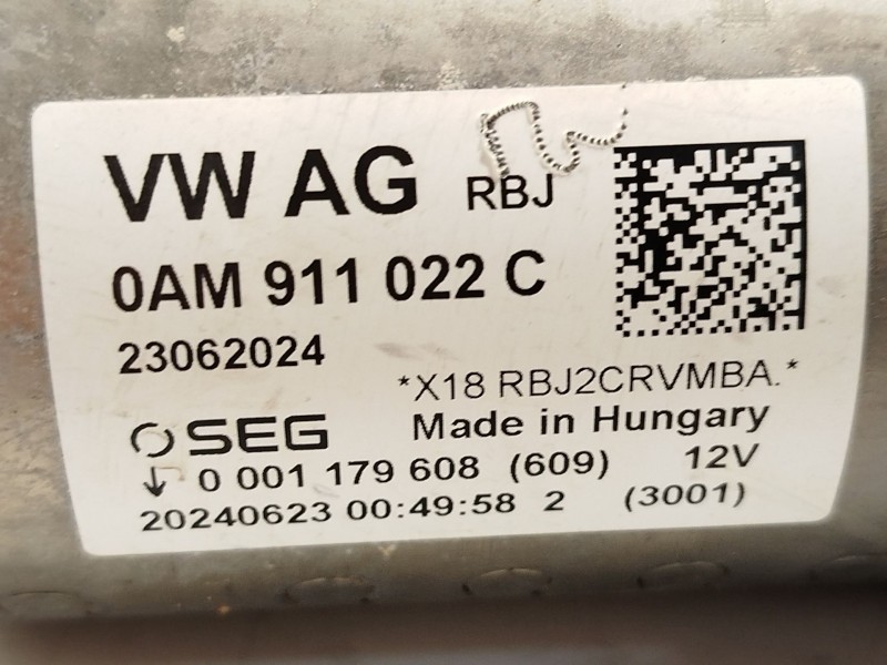 Recambio de motor arranque para seat arona (kj7, kjp) 1.0 tsi referencia OEM IAM 0AM911022C  0001179608