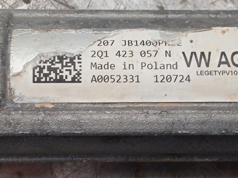 Recambio de cremallera direccion para seat arona (kj7, kjp) 1.0 tsi referencia OEM IAM 2Q1423057N 2Q1423061D 