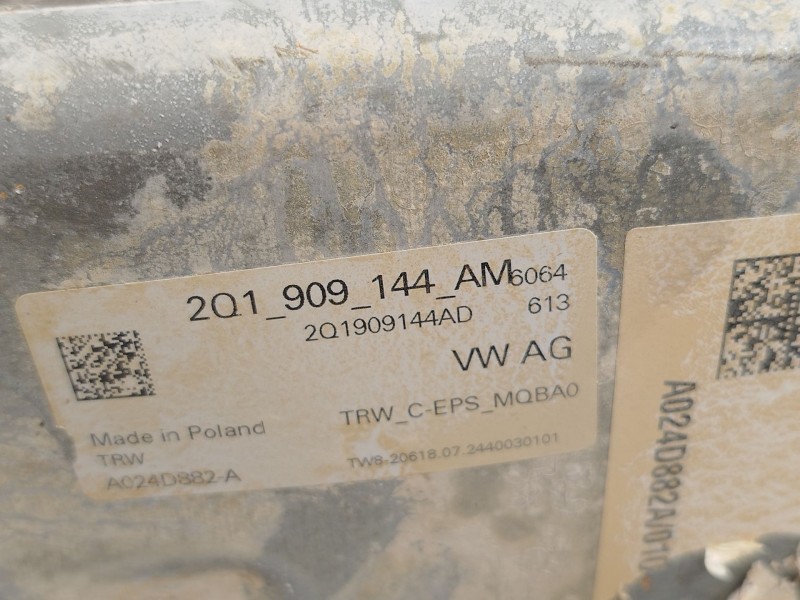 Recambio de columna direccion para seat arona (kj7, kjp) 1.0 tsi referencia OEM IAM 2Q1909144AM 2Q1909144AD 