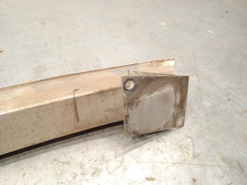 Recambio de refuerzo paragolpes trasero para audi a3 (8p1) 1.9 tdi referencia OEM IAM 8P3807309  