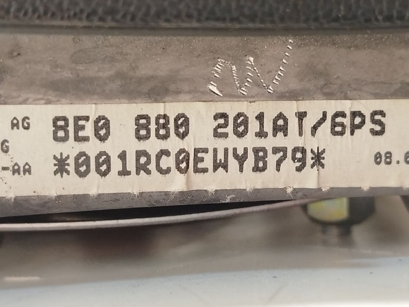 Recambio de airbag delantero izquierdo para audi a3 (8p1) 1.9 tdi referencia OEM IAM 8E0880201AT 8E0880201AT6PS 