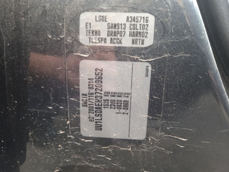 dacia logan (ls_) del año 2007