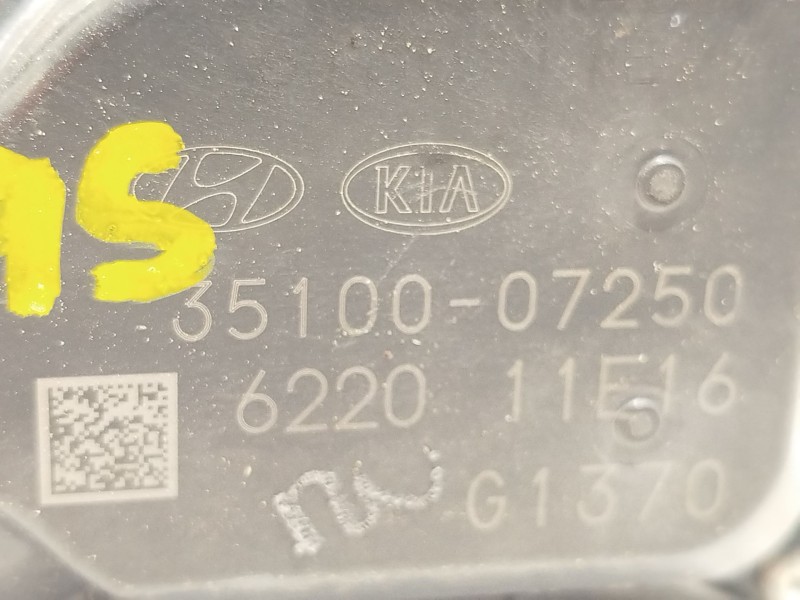 Recambio de caja mariposa para hyundai kona (os, ose, osi) 1.0 t-gdi referencia OEM IAM 3510007250  