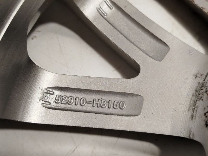 Recambio de llanta para kia rio iv (yb, sc, fb) 1.25 referencia OEM IAM 52910H8150  