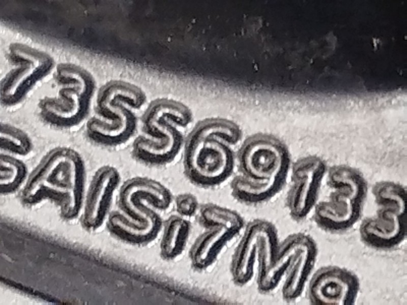 Recambio de llanta para fiat 500l (351_, 352_) 1.4 (199lyb1b) referencia OEM IAM 735569133  