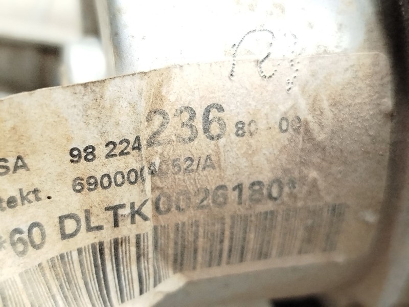 Recambio de cremallera direccion para citroën c4 cactus feel referencia OEM IAM 9822423680 1674140980 