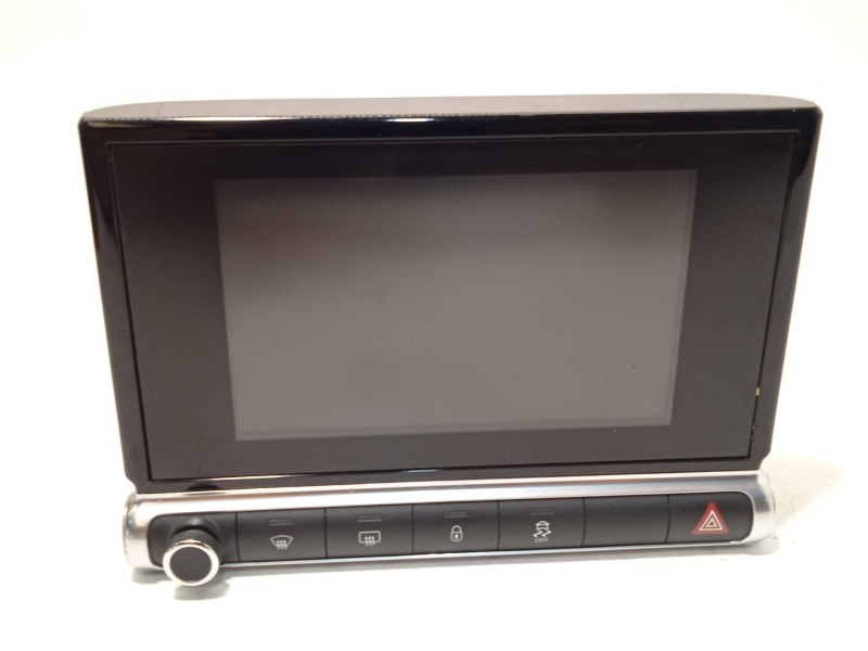 Recambio de pantalla multifuncion para citroën c4 cactus feel referencia OEM IAM 9811486280 98010025ZD 
