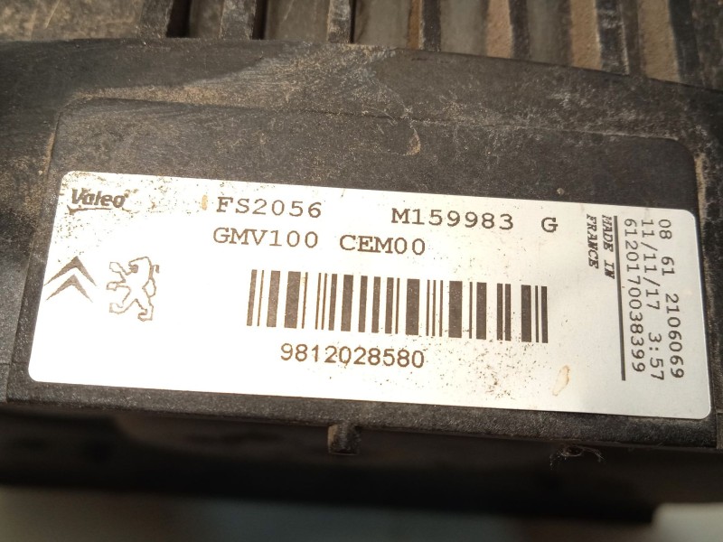 Recambio de electroventilador para citroën c4 cactus feel referencia OEM IAM 9812028580  
