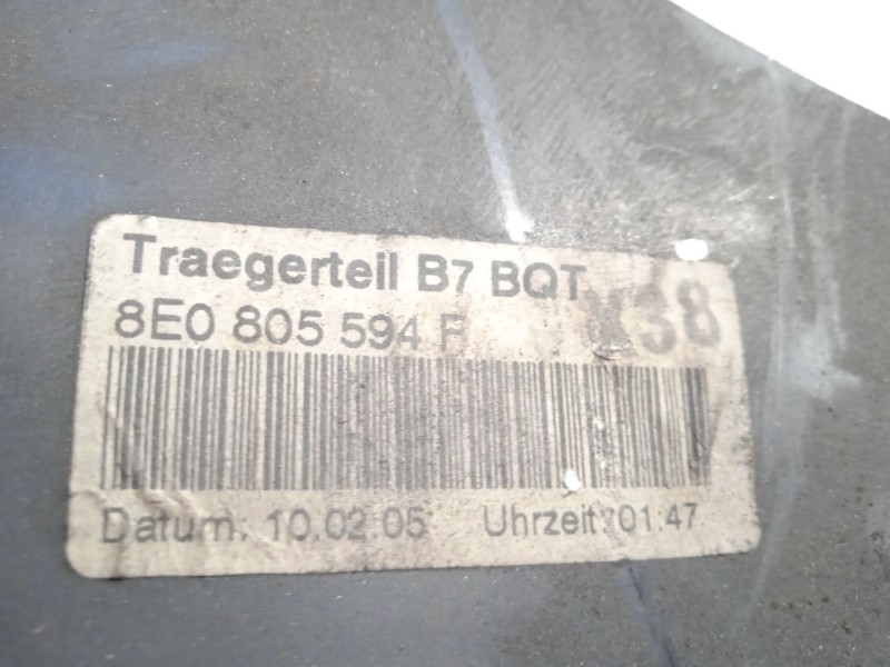 Recambio de panel frontal para audi a4 b7 avant (8ed) 3.2 fsi referencia OEM IAM 8E0805594F  