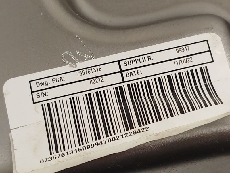 Recambio de columna direccion para fiat 500 (312_) 1.0 mild hybrid (312.ayd1b) referencia OEM IAM 735761316  