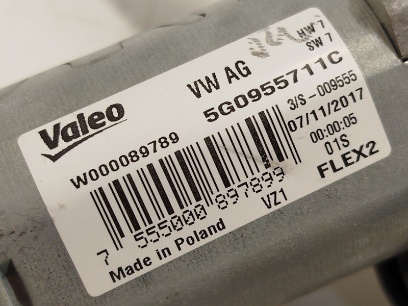 Recambio de motor limpia trasero para volkswagen touran (5t1) 1.6 tdi referencia OEM IAM 5G0955711C  W000089789