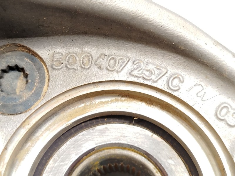 Recambio de mangueta delantera izquierda para volkswagen touran (5t1) 1.6 tdi referencia OEM IAM 5Q0407257C  5Q0407621D