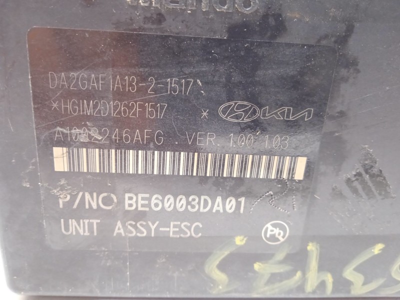 Recambio de abs para kia stonic (ybcuv) drive referencia OEM IAM 58910H8450 BE6003DA01 MGH85ADBH6013DA01