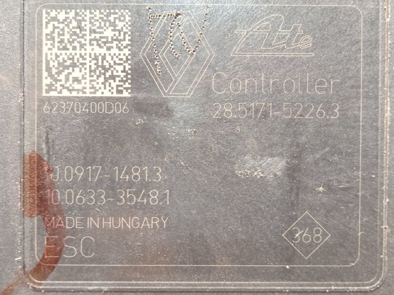 Recambio de abs para dacia sandero iii 1.0 tce 90 referencia OEM IAM 476600929R 28517152263 10022025314