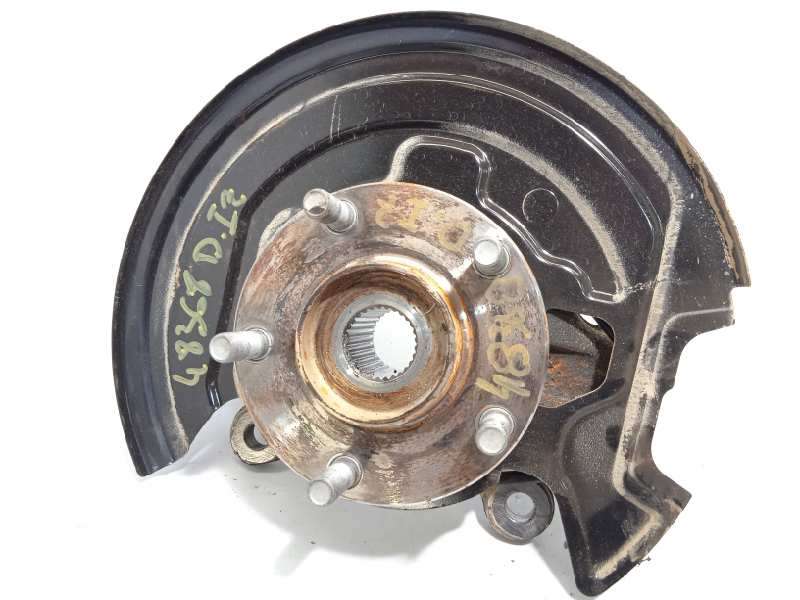 Recambio de mangueta delantera izquierda para nissan leaf referencia OEM IAM 400151KK0H 402024AF0A 400151KK0A - Blanco 3