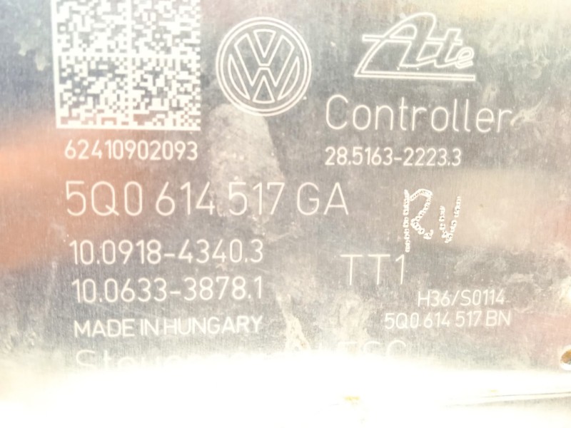 Recambio de abs para seat ateca (kh7, khp) 1.5 tsi referencia OEM IAM 5Q0614517GA 28516322233 10022026594