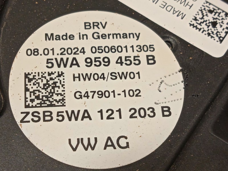 Recambio de electroventilador para seat ateca (kh7, khp) 1.5 tsi referencia OEM IAM 5WA959455B  
