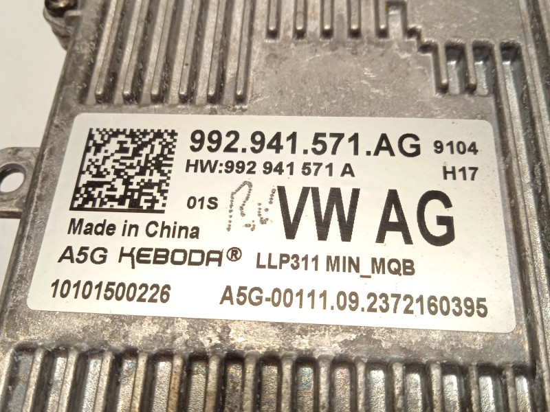 Recambio de centralita led derecha para seat ateca (kh7, khp) 1.5 tsi referencia OEM IAM 992941571AG  