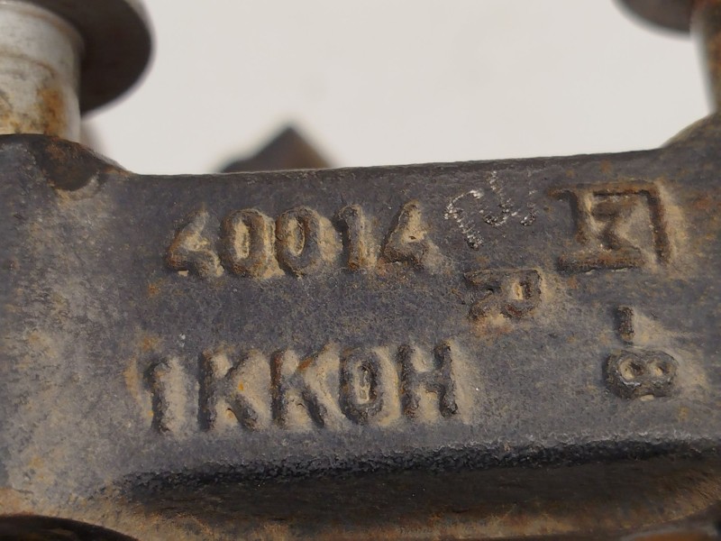 Recambio de mangueta delantera derecha para nissan leaf (ze1) electric referencia OEM IAM 400141KK0A 402024AF0A 