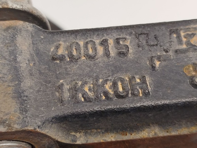 Recambio de mangueta delantera izquierda para nissan leaf (ze1) electric referencia OEM IAM 400151KK0A 402024AF0A 