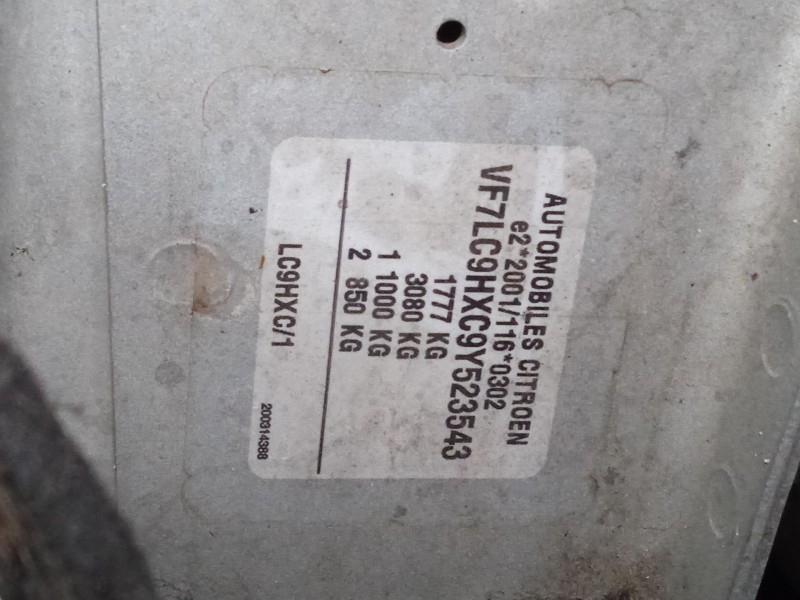 citroën c4 i (lc_) del año 2009