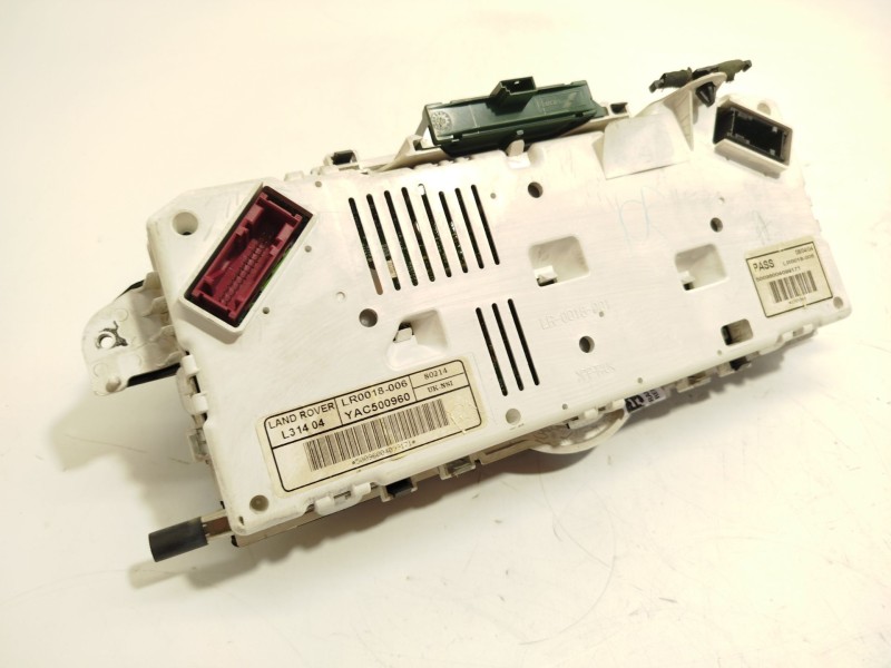 Recambio de cuadro instrumentos para land rover freelander 2.0 td4 cat referencia OEM IAM LR0018006 YAC500960 