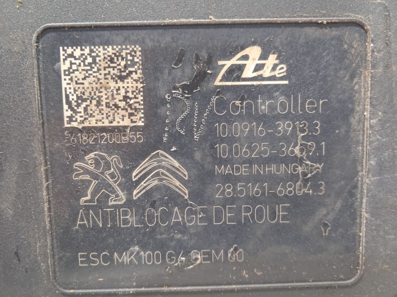 Recambio de abs para peugeot 208 style referencia OEM IAM 9822654880 10091639133 10022012064