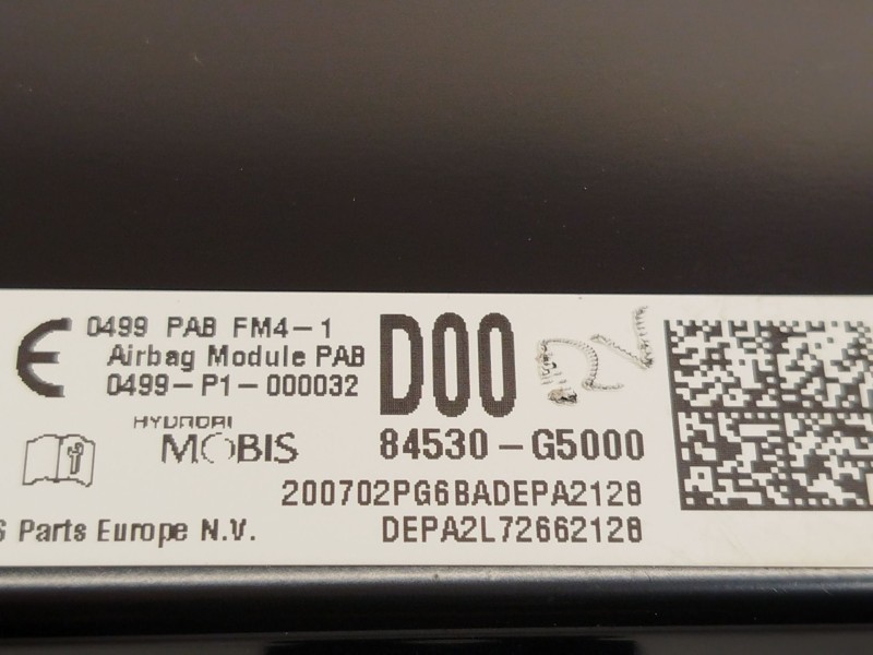 Recambio de airbag delantero derecho para kia niro referencia OEM IAM 84530G5000  