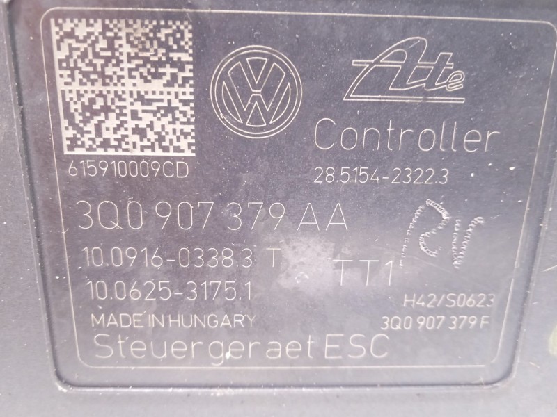 Recambio de abs para volkswagen passat lim. (3g2) edition bmt referencia OEM IAM 3Q0614517AA 3Q0907379AA 10022006714