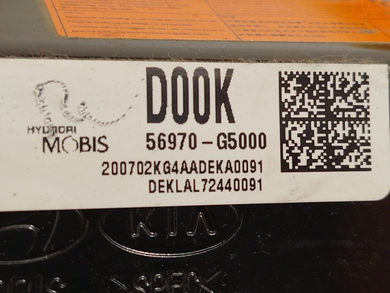 Recambio de airbag delantero izquierdo para kia niro referencia OEM IAM 56970G5000 56970G5000WK 