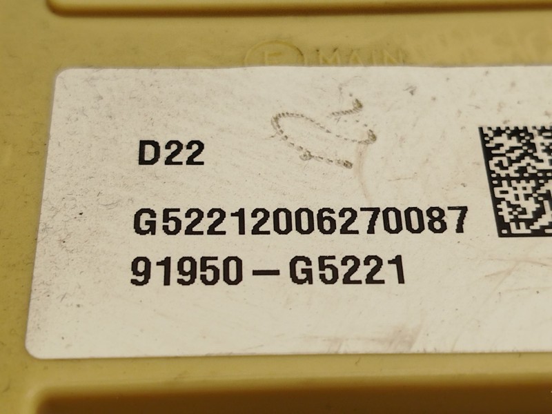 Recambio de caja reles / fusibles para kia niro referencia OEM IAM 91950G5221  