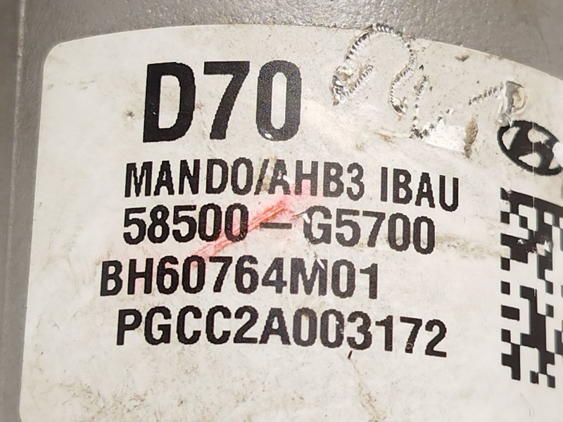 Recambio de abs para kia niro referencia OEM IAM 58500G5700  BH60764M01