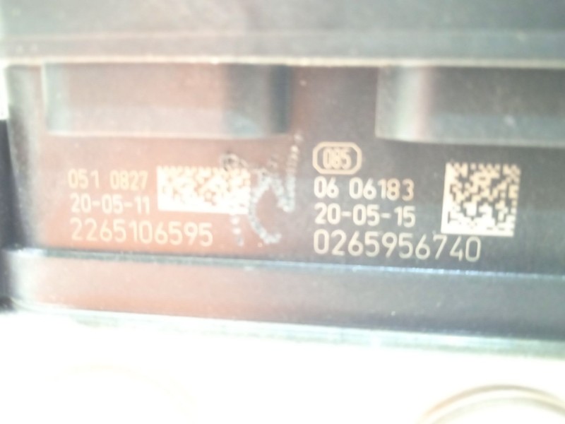 Recambio de abs para renault captur ii zen referencia OEM IAM 476609106R 0265956740 970112