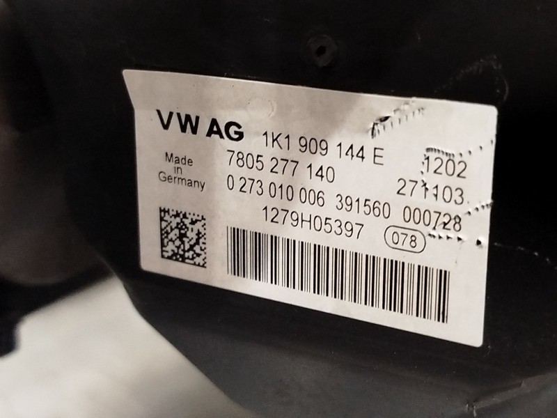 Recambio de cremallera direccion para volkswagen touran (1t1) 2.0 tdi referencia OEM IAM 1K1423051BB  