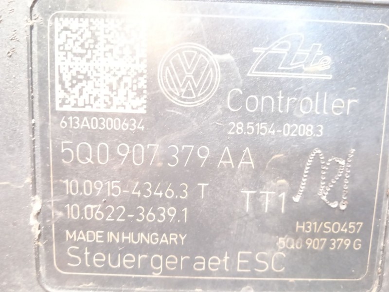Recambio de abs para volkswagen golf vii lim. (5g1) advance bluemotion referencia OEM IAM 5Q0614517T 5Q0907379AA 10022003734